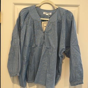 Emerson Fry - India collection - SM - sky blue with gold top